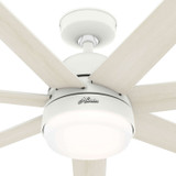 Hunter - 51375 - 60" Ceiling Fan - Phenomenon - Matte White