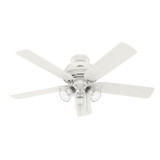 Hunter - 51365 - 52Ceiling Fan - River Ridge - Fresh White