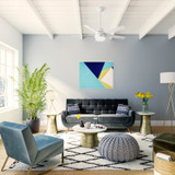 Hunter - 51336 - 52" Ceiling Fan - Aerodyne - Fresh White