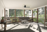 Hunter - 51330 - 52" Ceiling Fan - Gilmour - Matte Black