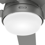 Hunter - 51315 - 52" Ceiling Fan - Aerodyne - Matte Silver