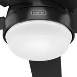 Hunter - 51314 - 52" Ceiling Fan - Aerodyne - Matte Black