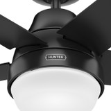 Hunter - 51314 - 52" Ceiling Fan - Aerodyne - Matte Black