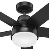 Hunter - 51314 - 52" Ceiling Fan - Aerodyne - Matte Black