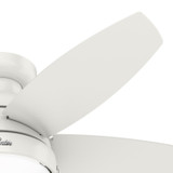 Hunter - 51224 - 44" Ceiling Fan - Lilliana - Fresh White