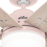 Hunter - 51207 - 44" Ceiling Fan - Pacer - Blush Pink