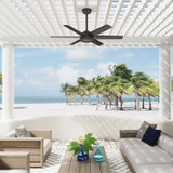 Hunter - 51203 - 52" Ceiling Fan - Jetty - Noble Bronze