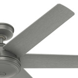 Hunter - 51202 - 52" Ceiling Fan - Jetty - Matte Silver
