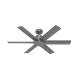 Hunter - 51179 - 52" Ceiling Fan - Kennicott - Matte Silver