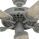 Hunter - 51123 - 52" Ceiling Fan - Hunter Original - Matte Silver
