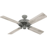 Hunter - 51123 - 52" Ceiling Fan - Hunter Original - Matte Silver
