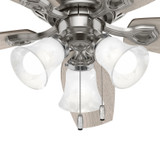Hunter - 51112 - 52" Ceiling Fan - Builder - Brushed Nickel
