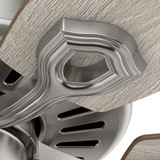 Hunter - 51111 - 52" Ceiling Fan - Builder - Brushed Nickel