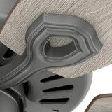 Hunter - 51110 - 52" Ceiling Fan - Builder - Matte Silver