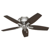 Hunter - 51082 - 42" Ceiling Fan - Newsome - Brushed Nickel