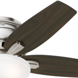 Hunter - 51082 - 42" Ceiling Fan - Newsome - Brushed Nickel