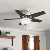 Hunter - 51082 - 42" Ceiling Fan - Newsome - Brushed Nickel