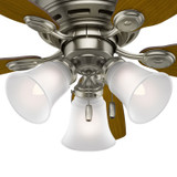 Hunter - 51060 - 42" Ceiling Fan - Low Profile - Antique Pewter
