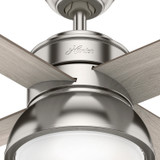 Hunter - 51040 - 36" Ceiling Fan - Loki - Brushed Nickel