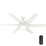 Hunter - 50977 - 52" Ceiling Fan - Sotto - Fresh White