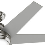Hunter - 50976 - 52" Ceiling Fan - Sotto - Brushed Nickel