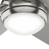 Hunter - 50976 - 52" Ceiling Fan - Sotto - Brushed Nickel