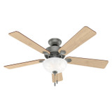 Hunter - 50909 - 52" Ceiling Fan - Swanson - Matte Silver