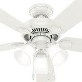 Hunter - 50895 - 52" Ceiling Fan - Swanson - Fresh White