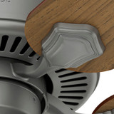 Hunter - 50894 - 52" Ceiling Fan - Swanson - Matte Silver