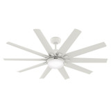 Hunter - 50720 - 60" Ceiling Fan - Overton - Matte White