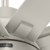 Hunter - 50719 - 60" Ceiling Fan - Overton - Matte Nickel