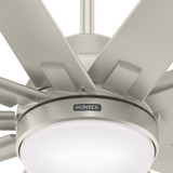 Hunter - 50718 - 72" Ceiling Fan - Overton - Matte Nickel