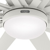 Hunter - 50717 - 72" Ceiling Fan - Overton - Matte White