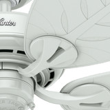 Hunter - 50474 - 54" Ceiling Fan - Bayview - White