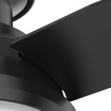Hunter - 50400 - 44" Ceiling Fan - Dempsey - Matte Black