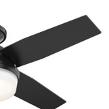 Hunter - 50400 - 44" Ceiling Fan - Dempsey - Matte Black