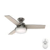 Hunter - 50393 - 44" Ceiling Fan - Sentinel - Brushed Slate