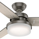 Hunter - 50393 - 44" Ceiling Fan - Sentinel - Brushed Slate