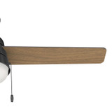 Hunter - 50386 - 52" Ceiling Fan - Aker - Matte Black