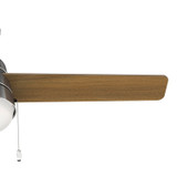 Hunter - 50380 - 52" Ceiling Fan - Aker - Brushed Nickel