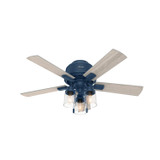 Hunter - 50326 - 44"Ceiling Fan - Hartland - Indigo Blue