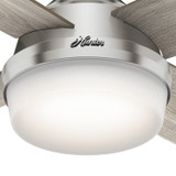 Hunter - 50284 - 52" Ceiling Fan - Dempsey - Brushed Nickel