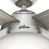 Hunter - 50284 - 52" Ceiling Fan - Dempsey - Brushed Nickel