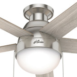 Hunter - 50278 - 46" Ceiling Fan - Anslee - Brushed Nickel