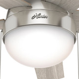 Hunter - 50278 - 46" Ceiling Fan - Anslee - Brushed Nickel