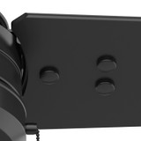 Hunter - 50260 - 44" Ceiling Fan - Cassius - Matte Black