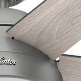 Hunter - 50230 - 52" Ceiling Fan - Anslee - Matte Silver