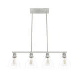 Hunter - 48038 - Four Light Chandelier - Van Nuys - Brushed Nickel