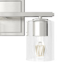Hunter - 48029 - Three Light Bathroom Vanity - Kerrison - Brushed Nickel