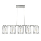 Hunter - 48012 - Five Light Chandelier - Astwood - Brushed Nickel